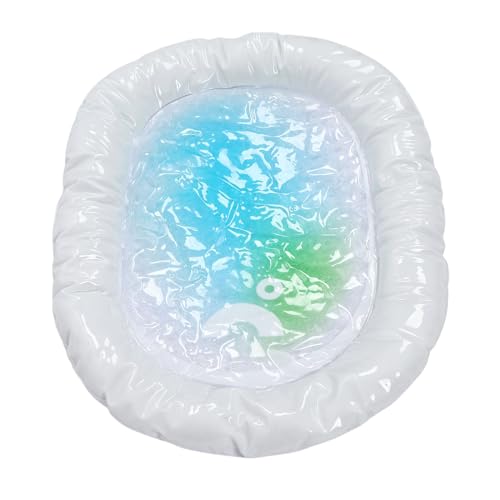 Pyhodi Kühlmatte für Hunde, Kühlmatte für Große Hunde, Innen Wasserdicht, Endotherm, Farbwechselnd, Arc Chill Cool-Faser für Haustiere Im Sommer, Waschbar, Hält Ihr Haustier Im Sommer (M) von Pyhodi