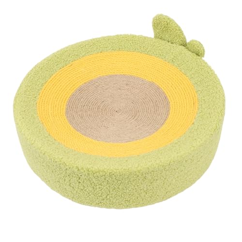 Pyhodi Sisal-Katzenkratzbett, Bezauberndes Katzen-Loungebett in Avocado-Form, Rundes Katzenkratzbrett für den Innenbereich, Katzen-Schleifklaue Schützt Möbel, Teppiche, Sofa, ohne Schmutz Pyhodi Sisal-Katzenkratzbett, Bezauberndes Katzen-Loungebett in Avocado-Form, Rundes Katzenkratzbrett für den Innenbereich, Katzen-Schleifklaue Schützt Möbel, Teppiche, Sofa, ohne Schmutz von Pyhodi