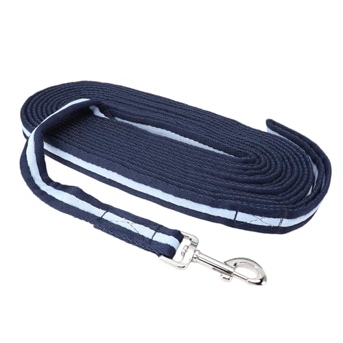 Trainingsseil für Pferde, Vieh, Pferdetrainingsseil, Marineblau, 26,2 Fuß, Polyester-Edelstahl, Pferdezügel Zum Führen von Pferden, Pferdeleinen, Marineblau für Reiten Trainingsseil für Pferde, Vieh, Pferdetrainingsseil, Marineblau, 26,2 Fuß, Polyester-Edelstahl, Pferdezügel Zum Führen von Pferden, Pferdeleinen, Marineblau für Reiten von Pyhodi