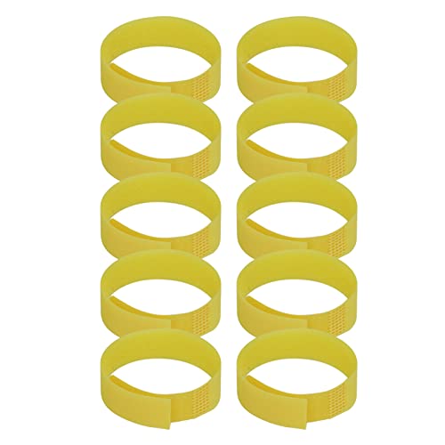 Hühnchenkragen - Verstellbarer Nylon -Halsgurt, verhindert das Weinen für friedliche Umwelt, revolvierende Schnalle für größeres Geflügel, geeignet für Hühner Enten Gänse, 7,1 x (Type 3) von Pyltha