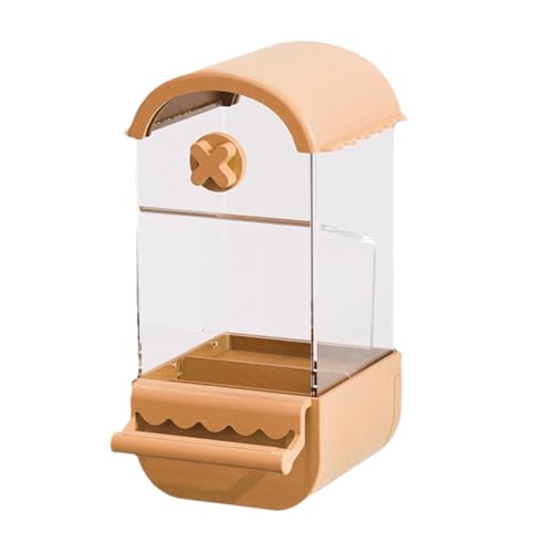 Automatic Bird Feeder | Indoor Parrot Food Dispenser | Convenient Small Bird Feeder for Busy People, No Solution for Budgerigar, Parakeet, Macaw, Ideal for Stress- Care and Feeding Automatic Bird Feeder | Indoor Parrot Food Dispenser | Convenient Small Bird Feeder for Busy People, No Solution for Budgerigar, Parakeet, Macaw, Ideal for Stress- Care and Feeding von Pzuryhg