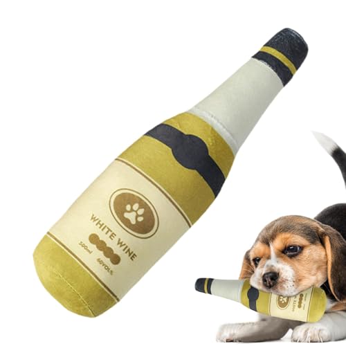 Bierflasche Hundespielzeug, Hund Quietschendes Kauspielzeug, Plüsch Bierflasche Hundespielzeug, Lustiges Hundespielzeug Imitation Alkohol, Knistern Hundespielzeug Für Mittlere Hunde, Quietschendes Bierflasche Hundespielzeug, Hund Quietschendes Kauspielzeug, Plüsch Bierflasche Hundespielzeug, Lustiges Hundespielzeug Imitation Alkohol, Knistern Hundespielzeug Für Mittlere Hunde, Quietschendes von Pzuryhg
