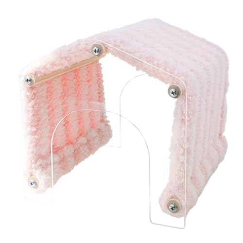 Compact Animal Hide, Acrylic Door Detachable, Versatile Soft Plush Habitat, Cozy Resting & Sleeping Space, Gray, Ideal for Hedgehogs, Small Pets, Play & Resting Compact Animal Hide, Acrylic Door Detachable, Versatile Soft Plush Habitat, Cozy Resting & Sleeping Space, Gray, Ideal for Hedgehogs, Small Pets, Play & Resting von Pzuryhg