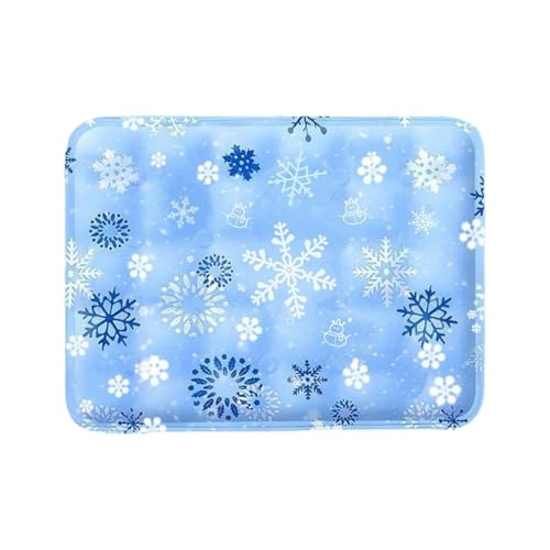 Cooling Mat for Dogs, Waterproof Comfortable Cat Water Mat, PVC Material, Reusable Soft Pet Cooling Pad for Puppy, Kitten Sleeping, Playing & Resting, 60x45cm, Easy to Clean Cooling Mat for Dogs, Waterproof Comfortable Cat Water Mat, PVC Material, Reusable Soft Pet Cooling Pad for Puppy, Kitten Sleeping, Playing & Resting, 60x45cm, Easy to Clean von Pzuryhg