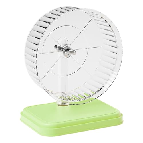 Hamster Running Wheel, Silent Small Animals Exercise Wheel, Quiet Exercise Runner Hoop, Double-Bearing Pet Toy, Work Disk for Pets, Easy to Clean, Versatile Use von Pzuryhg