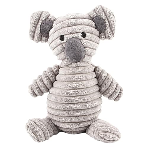 Hundeplüschspielzeug | Plüsch-Hundespielzeug | Koala-Plüschspielzeug für aggressive Kauer, Plüschspielzeug für kleine Hunde, interaktives Leckerli-Spielzeug für Hunde, Kauspielzeug für Welpen, quietsc Hundeplüschspielzeug | Plüsch-Hundespielzeug | Koala-Plüschspielzeug für aggressive Kauer, Plüschspielzeug für kleine Hunde, interaktives Leckerli-Spielzeug für Hunde, Kauspielzeug für Welpen, quietsc von Pzuryhg