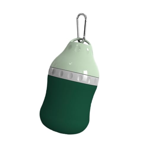 Hundewasserflasche, tragbar, mit Karabiner, 400 ml, tragbare Hundewasserflasche, Wasserspender, Reisezubehör für Outdoor-Spaziergänge Hundewasserflasche, tragbar, mit Karabiner, 400 ml, tragbare Hundewasserflasche, Wasserspender, Reisezubehör für Outdoor-Spaziergänge von Pzuryhg