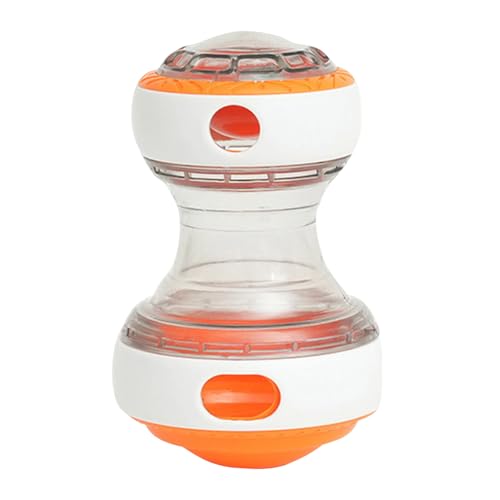 Interactive Dog Dispenser, Treat Rolling Puzzle, Slow Feeder Toy, Tough Puppy Trainer, Promotes Cognitive Development, Brain Enrichment, Indoor Playtime Fun, 8.5x8.5x15cm Interactive Dog Dispenser, Treat Rolling Puzzle, Slow Feeder Toy, Tough Puppy Trainer, Promotes Cognitive Development, Brain Enrichment, Indoor Playtime Fun, 8.5x8.5x15cm von Pzuryhg
