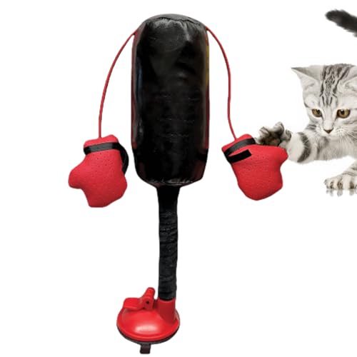 Interaktives Katzenspielzeug | Interaktives Katzenspielzeug | Katzenübungsspielzeug, Kreatives Kätzchenspielzeug, Boxsack-Design, Haustier-Boxsack, Katzen Langeweile Linderung, Interaktives Katzenspielzeug | Interaktives Katzenspielzeug | Katzenübungsspielzeug, Kreatives Kätzchenspielzeug, Boxsack-Design, Haustier-Boxsack, Katzen Langeweile Linderung, von Pzuryhg