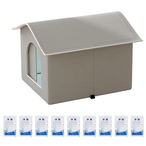 Katzenhaus für den Innenbereich, tragbares, isoliertes Hundehaus, Haustierbetten, Möbel für Umzüge, drinnen und draußen, Welpen, Kätzchen, Kaninchen, Familie, Freunde, Jugendliche Katzenhaus für den Innenbereich, tragbares, isoliertes Hundehaus, Haustierbetten, Möbel für Umzüge, drinnen und draußen, Welpen, Kätzchen, Kaninchen, Familie, Freunde, Jugendliche von Pzuryhg