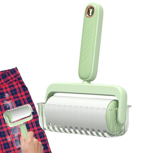 Klebriger Roller, wiederverwendbarer Tierhaarroller mit Abdeckung, tragbarer und dicker Papier-Fusselentferner, Fusselrolle, Tierhaarentferner für Tierhaare, Boden, Kleidung, Autositze Klebriger Roller, wiederverwendbarer Tierhaarroller mit Abdeckung, tragbarer und dicker Papier-Fusselentferner, Fusselrolle, Tierhaarentferner für Tierhaare, Boden, Kleidung, Autositze von Pzuryhg