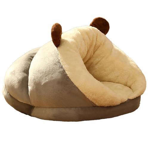 Niedliches ästhetisches Bett für Haustiere, Katzennest, thermisches Winter-Katzenhaus wiederverwendbarer Haustierschlafsack, bequemes Katzenhaus für den Innenbereich, warmes Höhlennest für Zuhause, Niedliches ästhetisches Bett für Haustiere, Katzennest, thermisches Winter-Katzenhaus wiederverwendbarer Haustierschlafsack, bequemes Katzenhaus für den Innenbereich, warmes Höhlennest für Zuhause, von Pzuryhg