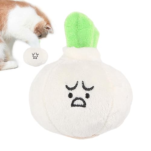 Plüsch-Hundespielzeug, pflanzlich gefüllt, Kauspielzeug für kleine Welpen, interaktives stabiles und lustiges Haustierzubehör für alle Arten von Welpenspielzeit und Training zu Hause, 22 x 9 cm von Pzuryhg