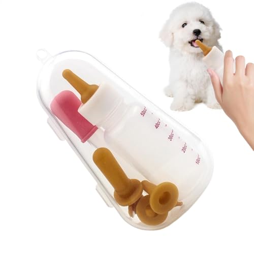 Puppy Milk Feeder Multifunktionale Kätzchen Fütterung Spritze Silikonkopf Welpen Spritze Feeder Fütterungsrohr für Haustiere Kätzchen Welpen Fütterung Flasche Ideal für Kätzchen Welpen Kätzchen von Pzuryhg