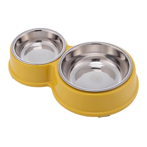 Pzuryhg Futternäpfe für Hunde, rutschfeste Futternäpfe für Haustiere, Welpen-Futternäpfe, rutschfestes Design für saubere Mahlzeiten von Pzuryhg