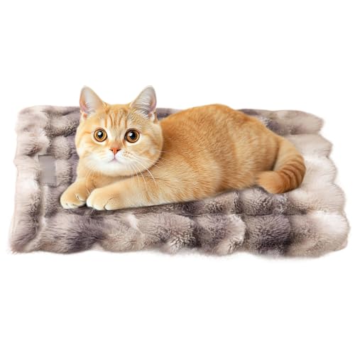 Pzuryhg Haustierbett – waschbare, warme Hundematte für Hunde und Katzen, gemütliches Kissen mit weichem Stoff und kompaktem Design für drinnen und draußen, auf Couch, Zimmer, Camping, Nachttisch von Pzuryhg