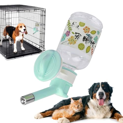 Pzuryhg Hunde-Wasserspender, Haustier-Wasserspender, hängender Hunde-Wasserspender, Zwinger-Tränke, Wasserkocher-Futterspender, auslaufsichere Top-Fill-Haustierkäfig-Auto-Wasserspender-Flaschen Pzuryhg Hunde-Wasserspender, Haustier-Wasserspender, hängender Hunde-Wasserspender, Zwinger-Tränke, Wasserkocher-Futterspender, auslaufsichere Top-Fill-Haustierkäfig-Auto-Wasserspender-Flaschen von Pzuryhg