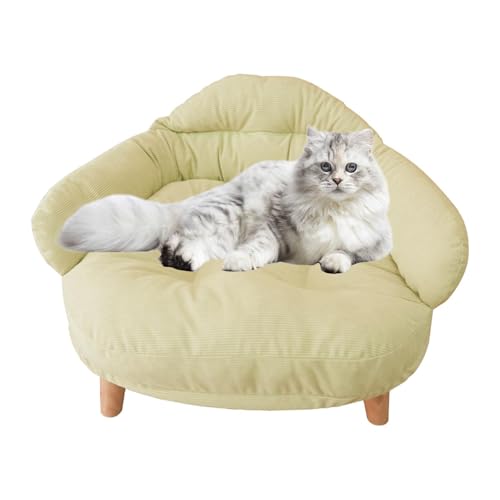 Pzuryhg Hundesofa, bequemes Haustier-Couchbett, weicher Haustier-Couch-Stuhl, atmungsaktives Katzennest, gemütliches Kissen für Tiere, für Wohnzimmer, Schlafzimmer, Hunde und Katzen, 50 x 40 x 34 cm Pzuryhg Hundesofa, bequemes Haustier-Couchbett, weicher Haustier-Couch-Stuhl, atmungsaktives Katzennest, gemütliches Kissen für Tiere, für Wohnzimmer, Schlafzimmer, Hunde und Katzen, 50 x 40 x 34 cm von Pzuryhg
