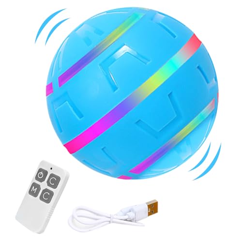 Pzuryhg Interactive Dog Ball, Shake Pet Balls Interactive Dog Toys, USB Rechargeable with LED Lights, Vibrating Indoor Games Active Rolling for Small, Medium and Large Breed, 3.15x3.15 inches Pzuryhg Interactive Dog Ball, Shake Pet Balls Interactive Dog Toys, USB Rechargeable with LED Lights, Vibrating Indoor Games Active Rolling for Small, Medium and Large Breed, 3.15x3.15 inches von Pzuryhg