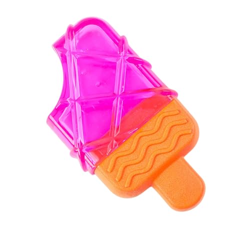 Pzuryhg Interactive Dog Chew Toy, Silicone Dog Teething, Cooling Sensation Ice Cream Shape, Teething Accessory, for Puppies and Dogs, Outdoor Play Activity, Design von Pzuryhg