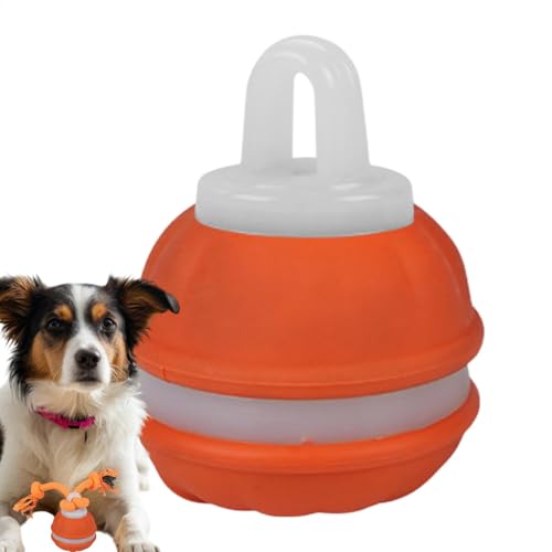 Pzuryhg Interaktiver rollender Hundeball, Automatisch Bewegliches Haustierspielzeug, 360-Grad-Smart-Bewegung, schnelles Rollen-Anreicherungsspiel, Beißring für Kätzchen und Welpen, lustige und von Pzuryhg