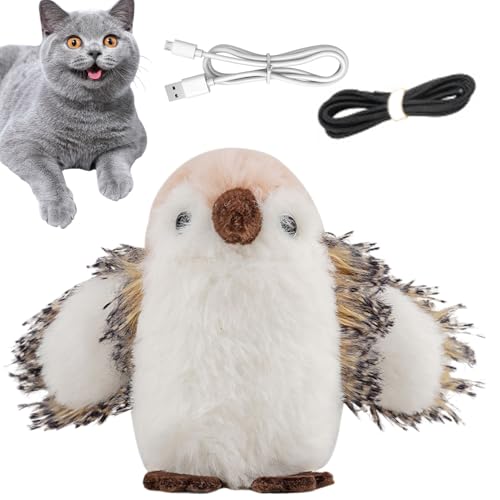 Pzuryhg Katzenvogel Spielzeug - Realistisches Interaktives Katzen Spielzeug Vogel,Kleine Hunde Unterhaltung Haustiere Aktivspiel Gegen Langeweile Spaß Für Familie Kinder Pzuryhg Katzenvogel Spielzeug - Realistisches Interaktives Katzen Spielzeug Vogel,Kleine Hunde Unterhaltung Haustiere Aktivspiel Gegen Langeweile Spaß Für Familie Kinder von Pzuryhg