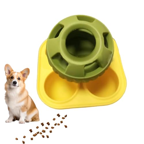Pzuryhg Kauspielzeug für Hunde, Ballspender für interaktives Spielen, tragbares interaktives Haustier, Zahnreinigungsspielzeug für kleine Hunde und Welpen, robust und kompakt, perfekt für den Innen Pzuryhg Kauspielzeug für Hunde, Ballspender für interaktives Spielen, tragbares interaktives Haustier, Zahnreinigungsspielzeug für kleine Hunde und Welpen, robust und kompakt, perfekt für den Innen von Pzuryhg