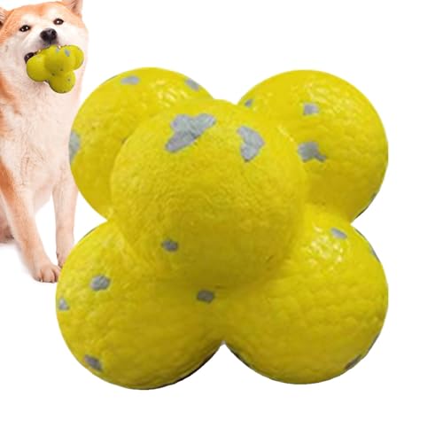 Pzuryhg Kauspielzeug für Welpen & Hunde, geformter Kauball für kleine, mittelgroße und große Hunde, interaktives Hüpfspielzeug für Welpen, Entlastung und beschäftigtes Hundespielzeug, unterstützt die Pzuryhg Kauspielzeug für Welpen & Hunde, geformter Kauball für kleine, mittelgroße und große Hunde, interaktives Hüpfspielzeug für Welpen, Entlastung und beschäftigtes Hundespielzeug, unterstützt die von Pzuryhg