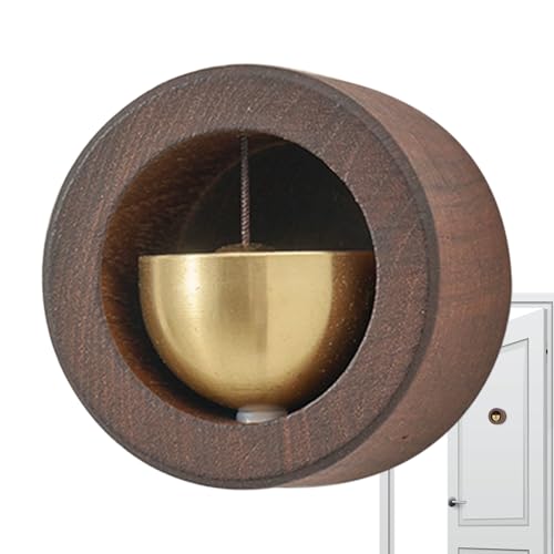 Pzuryhg Magnetische Türklingel, Holzglocke zum Öffnen der Tür, rustikale Heimdekoration, angenehmer Klang, ideal für Haus, Café, Zimmer und Studios, stilvolles Eingangszubehör, vesatile Verwendung, 5 Pzuryhg Magnetische Türklingel, Holzglocke zum Öffnen der Tür, rustikale Heimdekoration, angenehmer Klang, ideal für Haus, Café, Zimmer und Studios, stilvolles Eingangszubehör, vesatile Verwendung, 5 von Pzuryhg