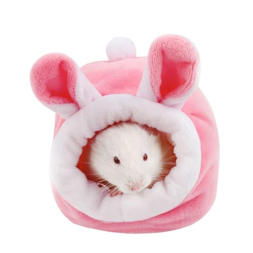 Pzuryhg Niedliches Cartoon-Hamsterbett, Hamsterbett mit Cartoon-Design, gemütliches Cartoon-Bett für Hamster, Cartoon-Haustierbett für Hamster, weiche Cartoon-Hamster-Bettwäsche, niedliches Pzuryhg Niedliches Cartoon-Hamsterbett, Hamsterbett mit Cartoon-Design, gemütliches Cartoon-Bett für Hamster, Cartoon-Haustierbett für Hamster, weiche Cartoon-Hamster-Bettwäsche, niedliches von Pzuryhg
