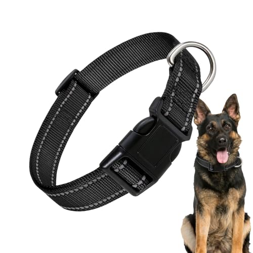 Pzuryhg Reflektierendes Hundehalsband, Hund Komfort Halsband, Nylon Hundehalsband, Hund Komfort Halsband Atmungsaktiv, Bequem Für Große Katze, Kleine Hunde Pzuryhg Reflektierendes Hundehalsband, Hund Komfort Halsband, Nylon Hundehalsband, Hund Komfort Halsband Atmungsaktiv, Bequem Für Große Katze, Kleine Hunde von Pzuryhg