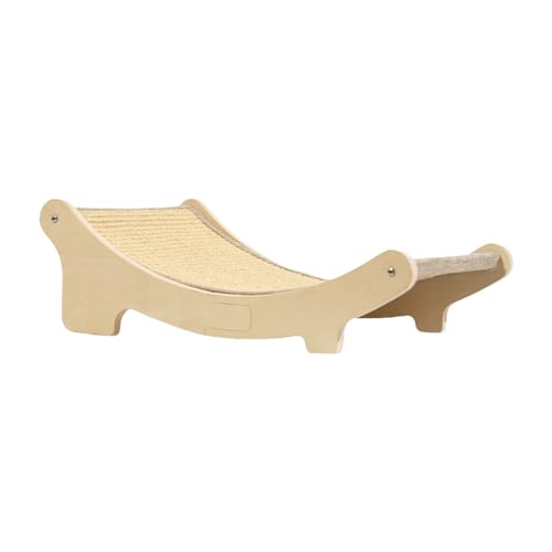 Pzuryhg Sisal-Kratzbett, verschleißfeste Kätzchen-Krallen-Schleiflounge, Möbelschutz, Kratz-Hängematte für Katzen und Welpen, Haustierbett, multifunktional, 50 x 32 x 17 cm, 1 Stück Pzuryhg Sisal-Kratzbett, verschleißfeste Kätzchen-Krallen-Schleiflounge, Möbelschutz, Kratz-Hängematte für Katzen und Welpen, Haustierbett, multifunktional, 50 x 32 x 17 cm, 1 Stück von Pzuryhg