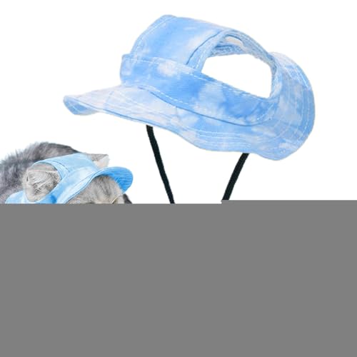 Pzuryhg Sonnenhut für Hunde, Baseballmütze, Haustiermütze, lässiger Visier-Hut, Hundesporthut mit Ohrlöchern und verstellbarem Riemen, Outdoor-Sonnenschutz, Baseballmütze für kleine, mittelgroße Hunde Pzuryhg Sonnenhut für Hunde, Baseballmütze, Haustiermütze, lässiger Visier-Hut, Hundesporthut mit Ohrlöchern und verstellbarem Riemen, Outdoor-Sonnenschutz, Baseballmütze für kleine, mittelgroße Hunde von Pzuryhg