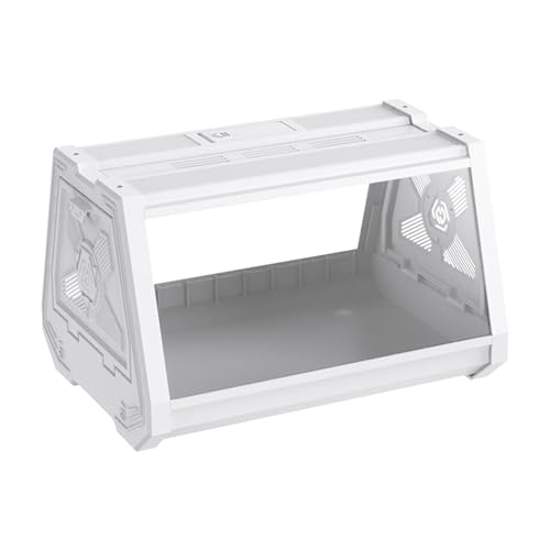Reptilienkäfig, Reptilienaquarium, tragbarer Futter-Lebensraum, ausbruchsicherer Laufstall mit Belüftung, ideal für Schlangen, Schildkröten, Frösche, Spinnen, Schnecken, Kleintiere, 27 x 19 x 19 cm Reptilienkäfig, Reptilienaquarium, tragbarer Futter-Lebensraum, ausbruchsicherer Laufstall mit Belüftung, ideal für Schlangen, Schildkröten, Frösche, Spinnen, Schnecken, Kleintiere, 27 x 19 x 19 cm von Pzuryhg