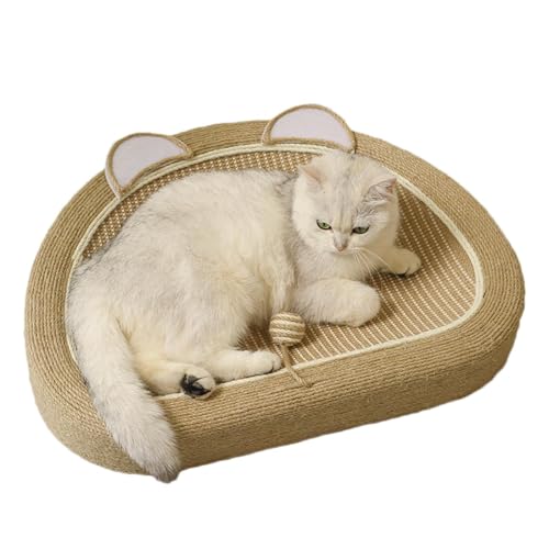Scratch Lounge Cat Bed, Shaped Sisal Cat Scratching Pad, Cat Scratching Board with Ball Toy, Cat Training Toy Bed, Cute Cat Scratch Board, Sisal Scratching Pad for Cats, Cat Bed with Scratching Scratch Lounge Cat Bed, Shaped Sisal Cat Scratching Pad, Cat Scratching Board with Ball Toy, Cat Training Toy Bed, Cute Cat Scratch Board, Sisal Scratching Pad for Cats, Cat Bed with Scratching von Pzuryhg