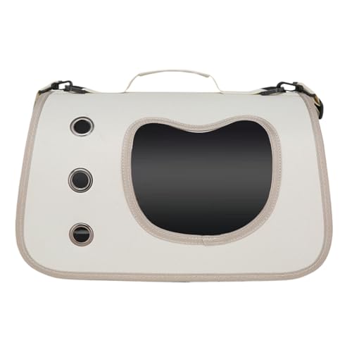 Small Dog Carrying Bag, Adjustable Cat Travel Safety Sling Bag, PVC Comfortable Shoulder Carrying Slings, Pet Transport Supplies, Clear Portable Solution for Walking, Picnic, Camping, 40x26x26cm Small Dog Carrying Bag, Adjustable Cat Travel Safety Sling Bag, PVC Comfortable Shoulder Carrying Slings, Pet Transport Supplies, Clear Portable Solution for Walking, Picnic, Camping, 40x26x26cm von Pzuryhg