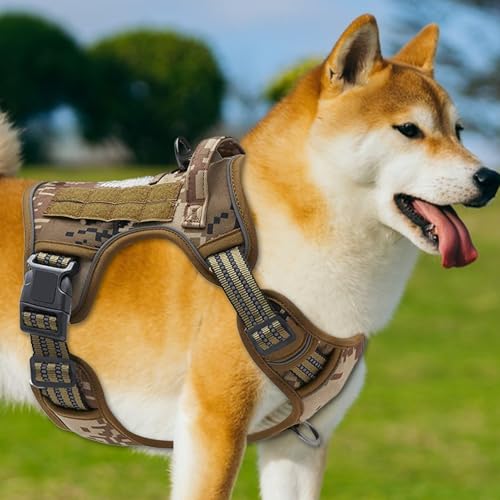 Strapazierfähiges Hundegeschirr, verstellbare Anti-Zug-Weste für Training und Spaziergänge, bequeme Mobilitätsunterstützung, Schlinge für Rücken und Beine, atmungsaktiv, gepolstertes Geschirr für Strapazierfähiges Hundegeschirr, verstellbare Anti-Zug-Weste für Training und Spaziergänge, bequeme Mobilitätsunterstützung, Schlinge für Rücken und Beine, atmungsaktiv, gepolstertes Geschirr für von Pzuryhg