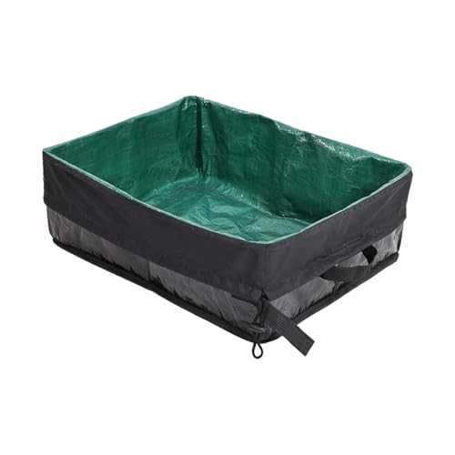Travel Litter Box for Cats, Foldable Cat Litter Box, High Grade Material, Leakproof, Odor Control Tray, Portable for Travelling, Car, Kittens, Indoor, Corner Placement, 18.5x14.57x6.69 inches Travel Litter Box for Cats, Foldable Cat Litter Box, High Grade Material, Leakproof, Odor Control Tray, Portable for Travelling, Car, Kittens, Indoor, Corner Placement, 18.5x14.57x6.69 inches von Pzuryhg