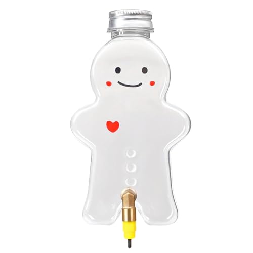 Vogel-Wasserspender – Schneemann-Form Cartoon Wasserspender mit Öffnung oben – Multifunktionales Haustierzubehör Auslaufsicher Rutschfest Wasserspender für Tauben Papageien Vögel Hamster Vogel-Wasserspender – Schneemann-Form Cartoon Wasserspender mit Öffnung oben – Multifunktionales Haustierzubehör Auslaufsicher Rutschfest Wasserspender für Tauben Papageien Vögel Hamster von Pzuryhg