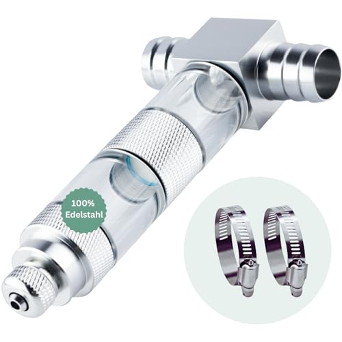 Q-Grow CO2 Inline Diffusor, CO2 Reaktor für Aquarium, hochwertiger Edelstahl, inkl. Blasenzähler und Rücklaufsicherung - 16/12 mm Anschluss Q-Grow CO2 Inline Diffusor, CO2 Reaktor für Aquarium, hochwertiger Edelstahl, inkl. Blasenzähler und Rücklaufsicherung - 16/12 mm Anschluss von Q Grow Innovative Aqua Tools