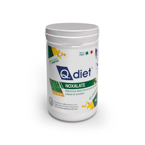Q.diet Noxalate 60 Kapseln für Hunde und Katzen von Q.diet