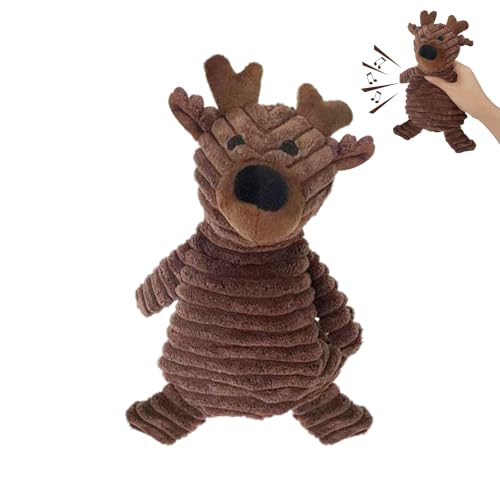 Q.Y.HOME Hundespielzeug für kleine, mittelgroße Rassen, Körper und Gliedmaßen, kein Füllkopf, Tieroptik mit weichem Quietscher, für Indoor-Welpen und ältere Welpen, Plüsch, kein Chaos, Kauen und Q.Y.HOME Hundespielzeug für kleine, mittelgroße Rassen, Körper und Gliedmaßen, kein Füllkopf, Tieroptik mit weichem Quietscher, für Indoor-Welpen und ältere Welpen, Plüsch, kein Chaos, Kauen und von Q.Y.HOME