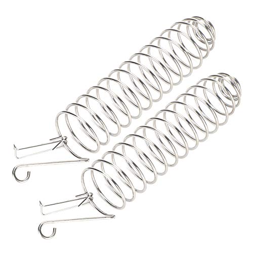 2pcs Vogel -Lebensmittelhalter, Edelstahl Vogelpapagei Sicherheitsrock Schnalle Fütterungsgerät, Futtermittelkorb Futtermittelkorb von QANYEGN