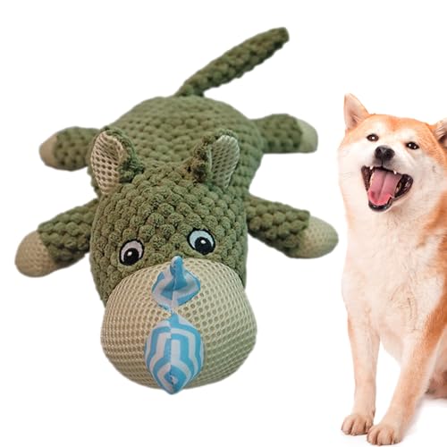 QARIDO Beißspielzeug für Welpen, Quietschendes Hundespielzeug - Tragbare Welpen-Quietsch-Plüschtiere - Beständig gegen Kauspielzeug, um Langeweile bei Hunden in der Tierhandlung, zu Hause, beim von QARIDO