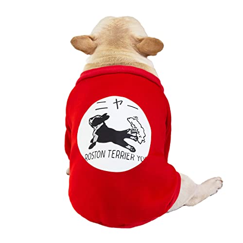 QCBH Hundebekleidung, Shar Pei, Bulldogge, Pullover. Naughty Boy-Sweatshirt von QCBH