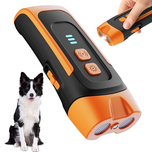 2025 Anti-Bell-Gerät für Hunde, 2 Modi, Ultraschall-Hunde-Bellgerät, 12 m, für drinnen und draußen, wiederaufladbar, für kleine, mittelgroße und große Hunde, Garten, Heimanwendung 2025 Anti-Bell-Gerät für Hunde, 2 Modi, Ultraschall-Hunde-Bellgerät, 12 m, für drinnen und draußen, wiederaufladbar, für kleine, mittelgroße und große Hunde, Garten, Heimanwendung von QEWEUUIE
