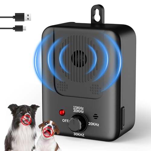 Anti-Bell-Gerät für Hunde, 3 Modi, Anti-Bell-Gerät, LED-Licht, 05 Anti-Bell-Gerät für Hunde, 3 Modi, Anti-Bell-Gerät, LED-Licht, 05 von QEWEUUIE