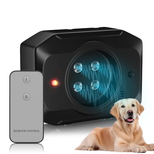 Antibell Gerät für Hunde, 55Ft Akustische Anti-Bell-Mittel mit Fernbedienung, 3Modi Ultraschall-Bellstopper für Hunde Innen Draußen, Antibell für Hunde Kleiner Großer Mittelgroßer Hunde Anti Bell Antibell Gerät für Hunde, 55Ft Akustische Anti-Bell-Mittel mit Fernbedienung, 3Modi Ultraschall-Bellstopper für Hunde Innen Draußen, Antibell für Hunde Kleiner Großer Mittelgroßer Hunde Anti Bell von QEWEUUIE