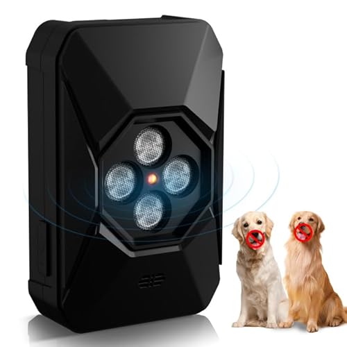 QEWEUUIE 2025 Anti-Bell-Gerät für Hunde, 3 Modi, Hunde-Bellabschreckung, 12 m Ultraschall-Bellstopper, für drinnen und draußen, für kleine, mittelgroße und große Hunde. QEWEUUIE 2025 Anti-Bell-Gerät für Hunde, 3 Modi, Hunde-Bellabschreckung, 12 m Ultraschall-Bellstopper, für drinnen und draußen, für kleine, mittelgroße und große Hunde. von QEWEUUIE