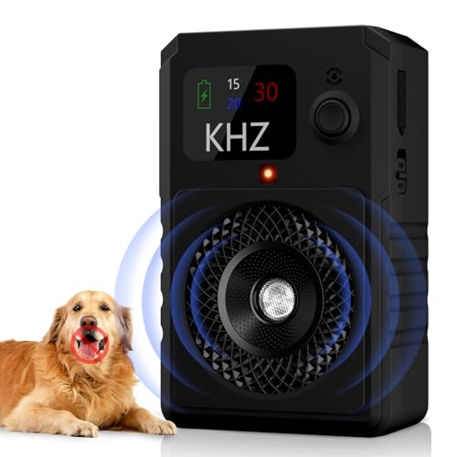 QEWEUUIE Antibell für Hunde,40 Fuß Antibell Ultraschall Gerät-250805-04 von QEWEUUIE